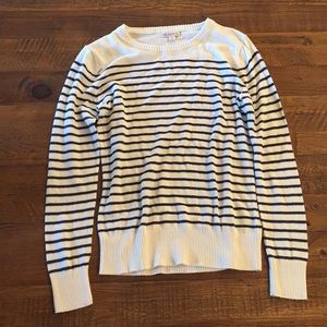 black and white strip long sleeve